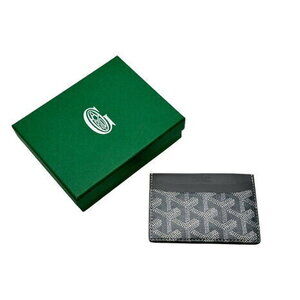 GOYARD Saint Sulpice Card Wallet gray